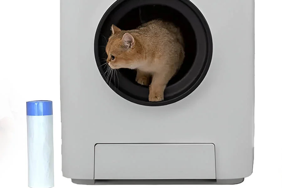 auto clean kitty litter box